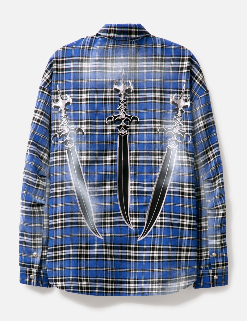 ARAB SWORD FLANNEL SHIRT 2