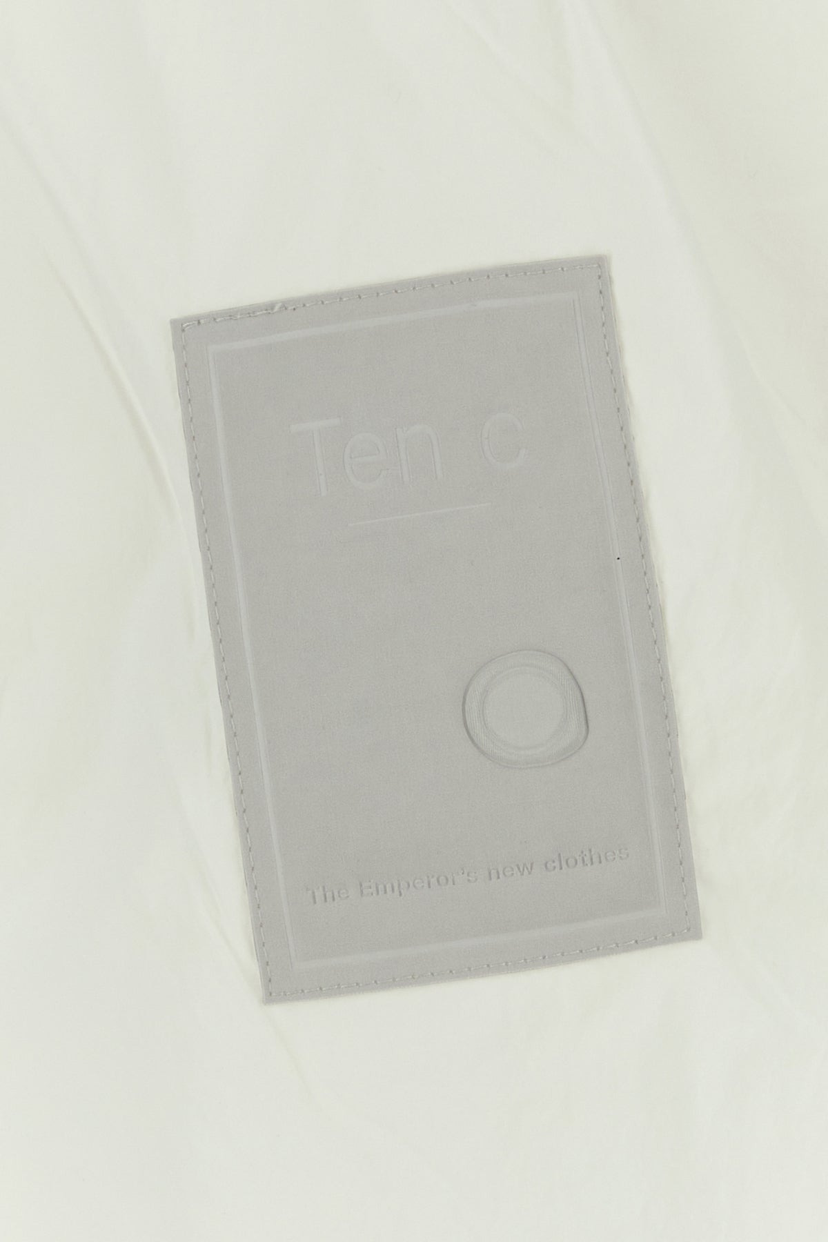 White nylon cargo pant - 3