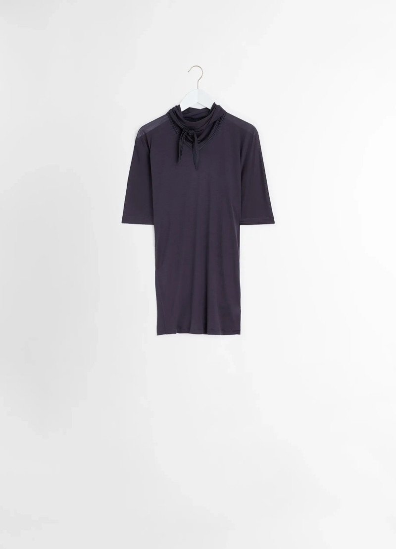 SHORT SLEEVE FOULARD TOP 1