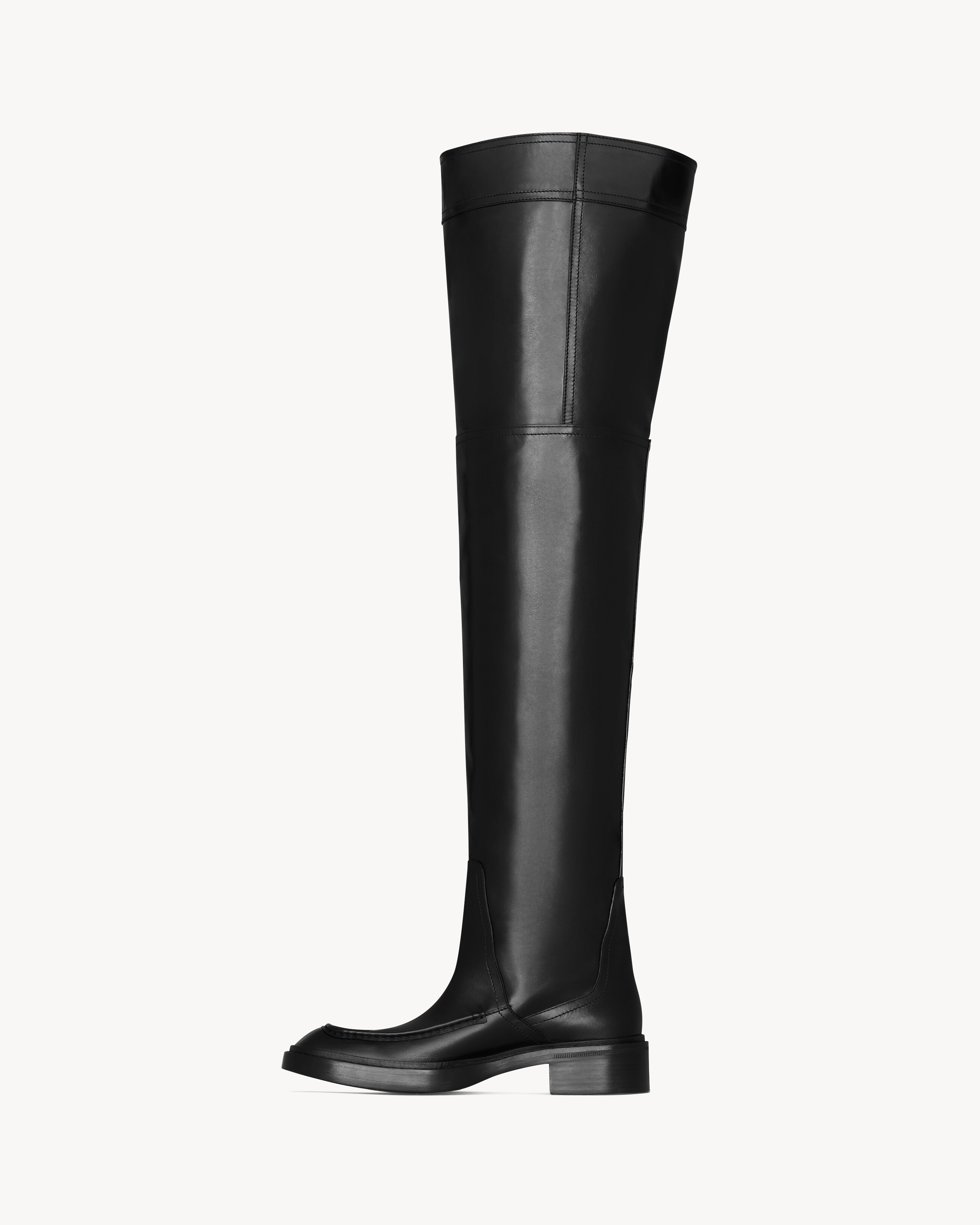JOE OVER-THE-KNEE BOOTS IN SMOOTH LEATHER - 5