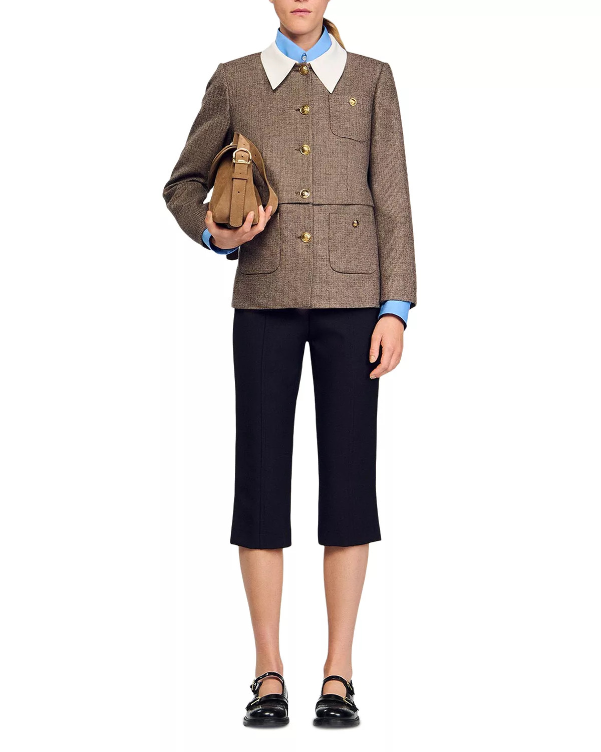 Houndstooth Suit Jacket - 2