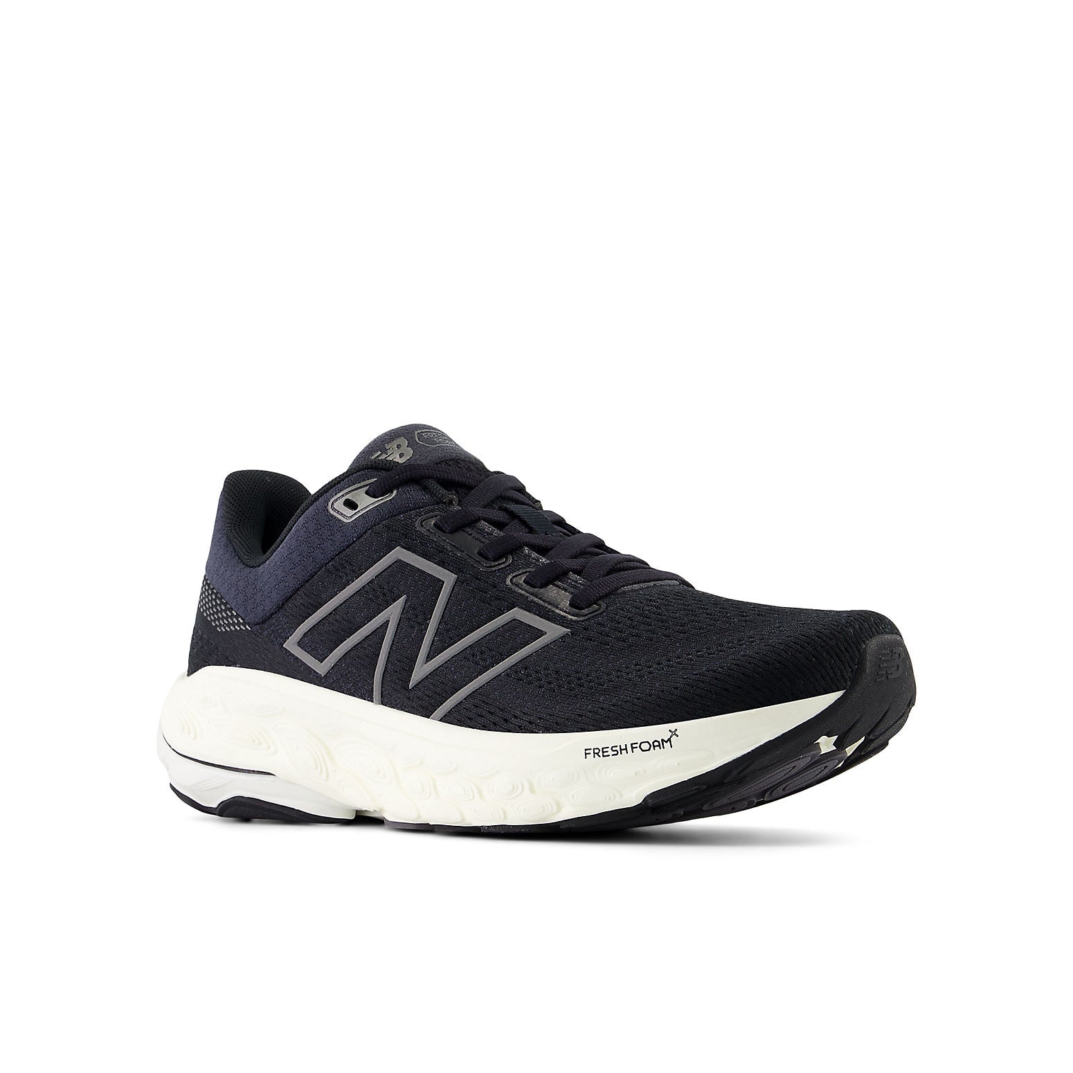 (WMNS) New Balance Fresh Foam Running Shoes 'Black White' W860A14 - 3