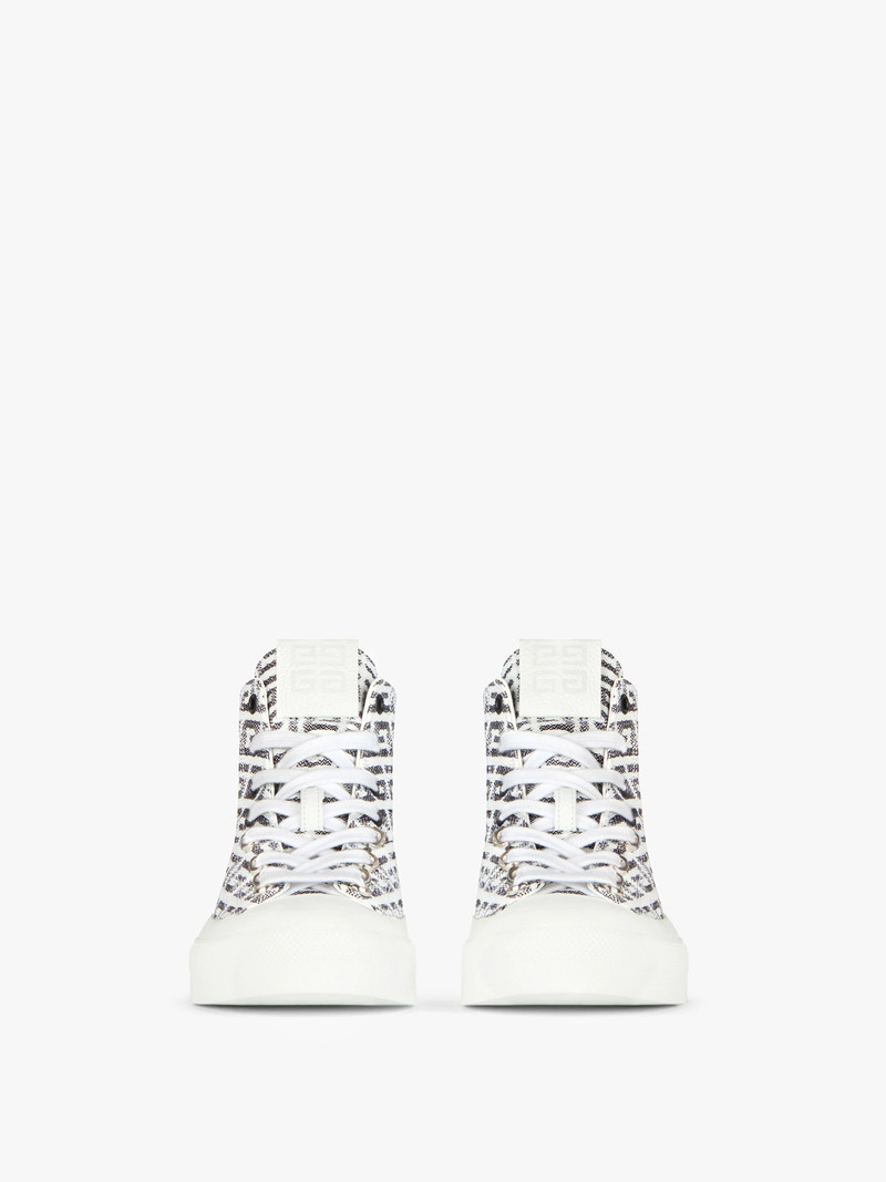 HIGH SNEAKERS CITY IN 4G JACQUARD 2