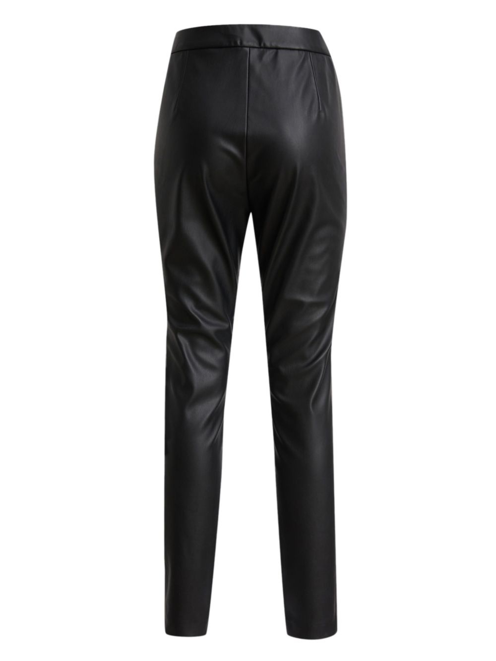 faux-leather trousers - 2
