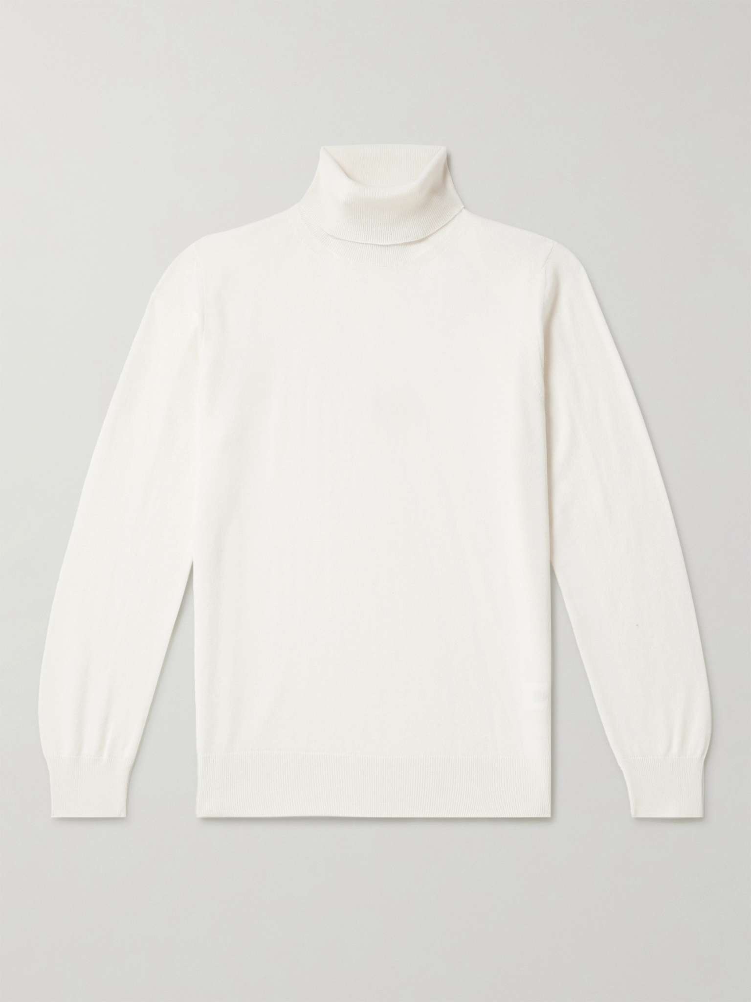 Slim-Fit Cashmere Rollneck Sweater - 1