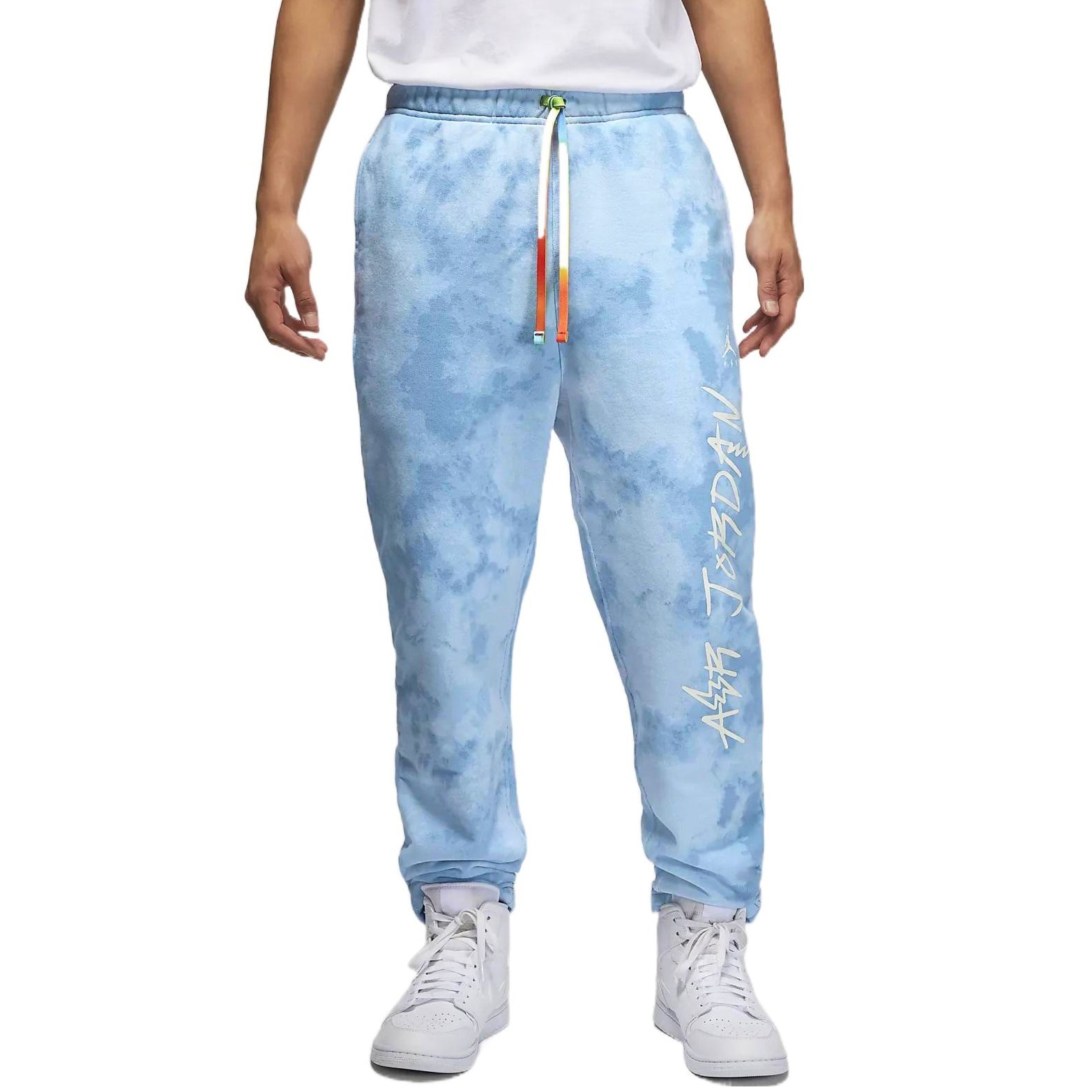 Air Jordan x J Balvin Tie Dye Sweatpant 'Blue' DR2961-447 - 5