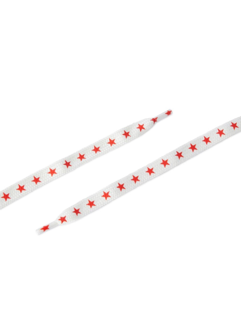 Off-White star shoe laces outlook