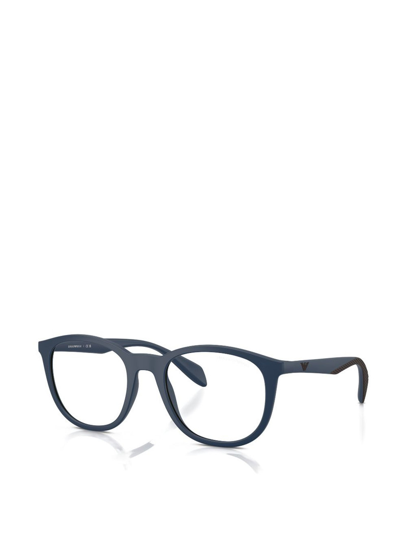 EMPORIO ARMANI round-frame glasses outlook