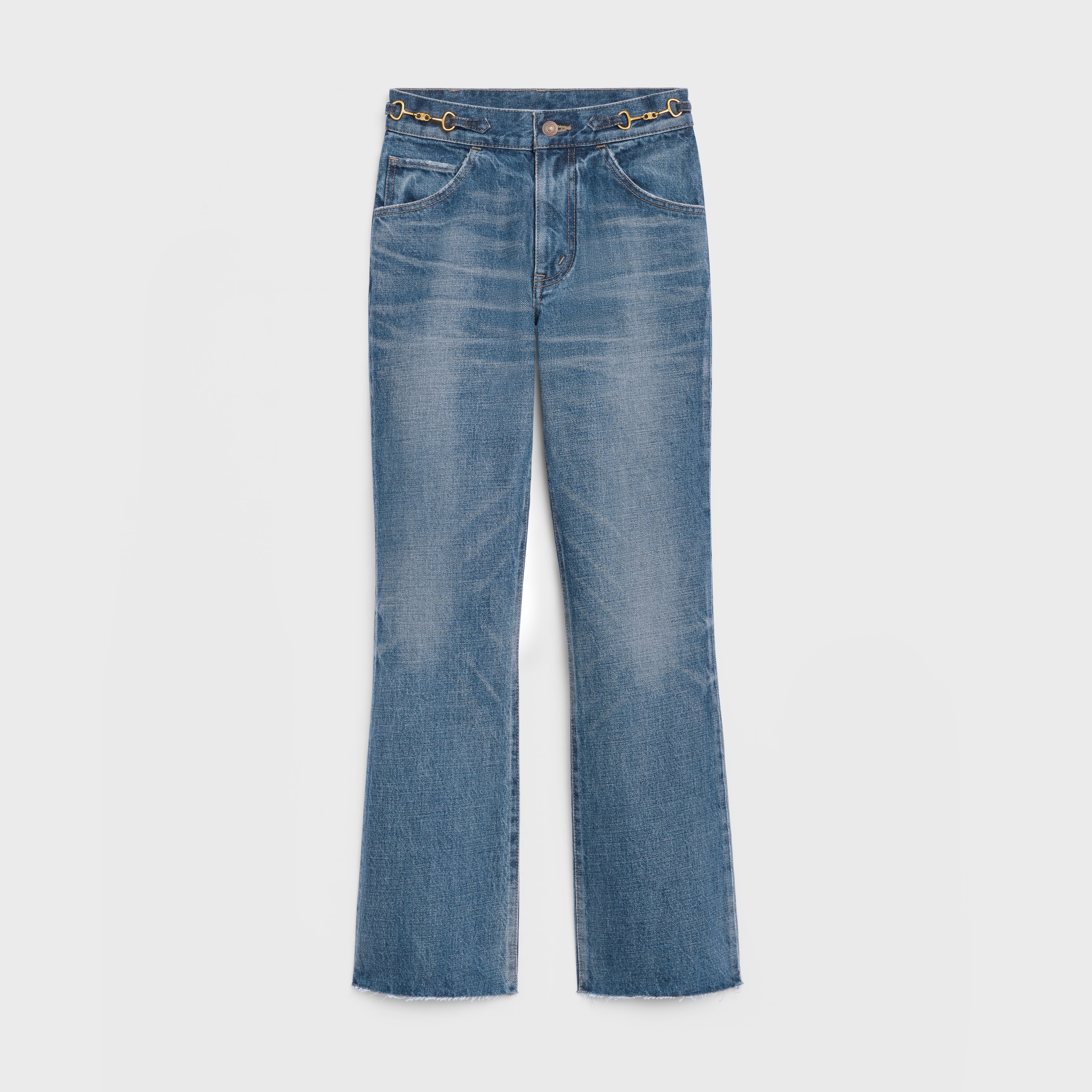 DYLAN FLARED JEANS IN UNION WASH DENIM - 1