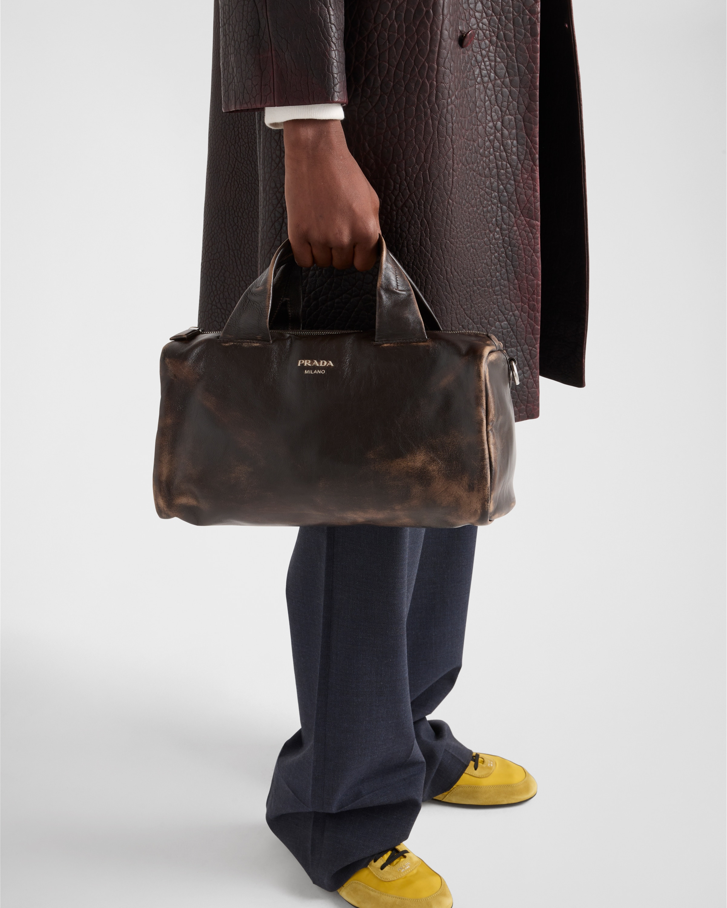 Nappa leather duffle bag - 2
