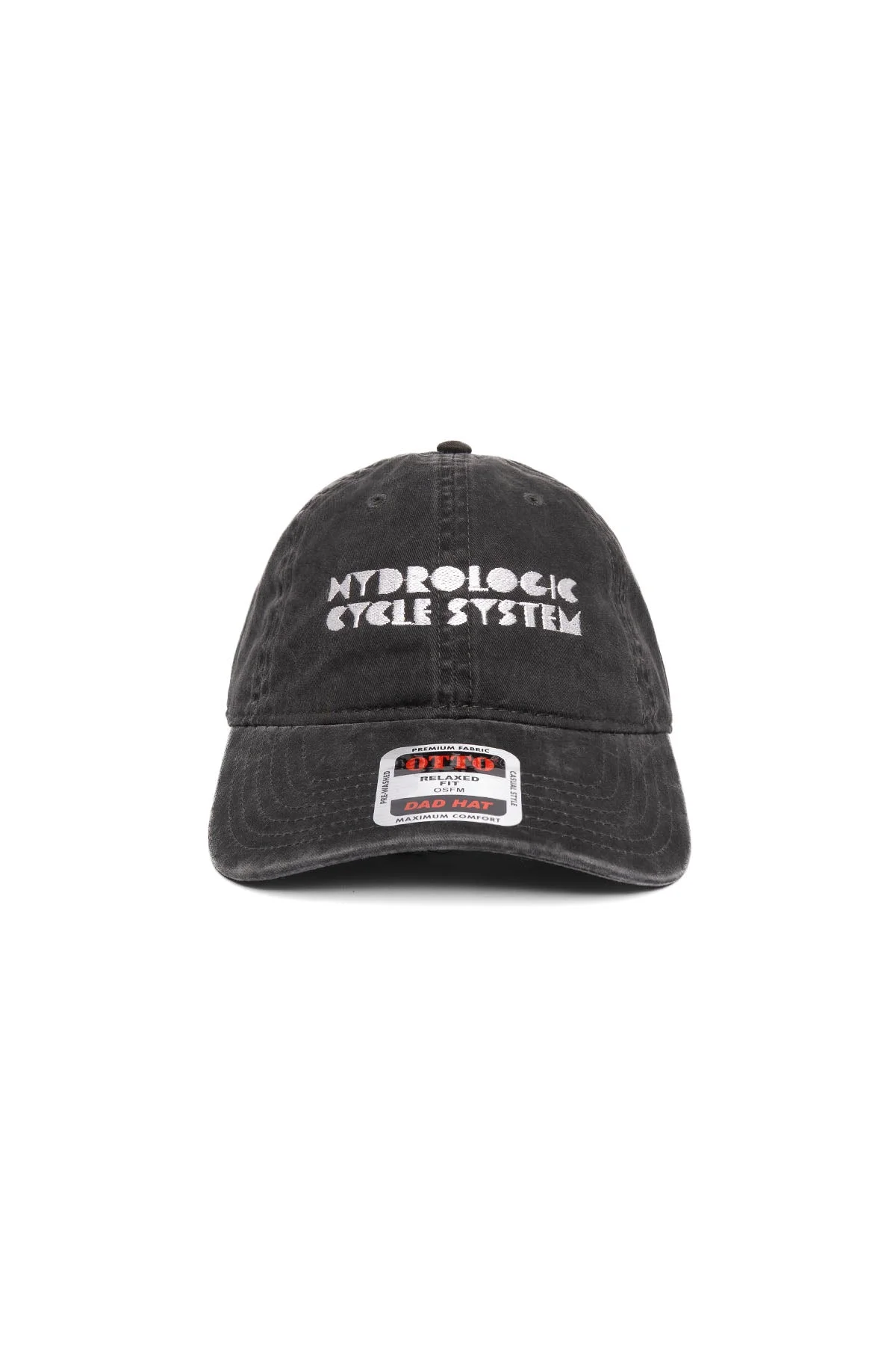 Strap Back Cap Hydrologic Cycle System - Black - 1