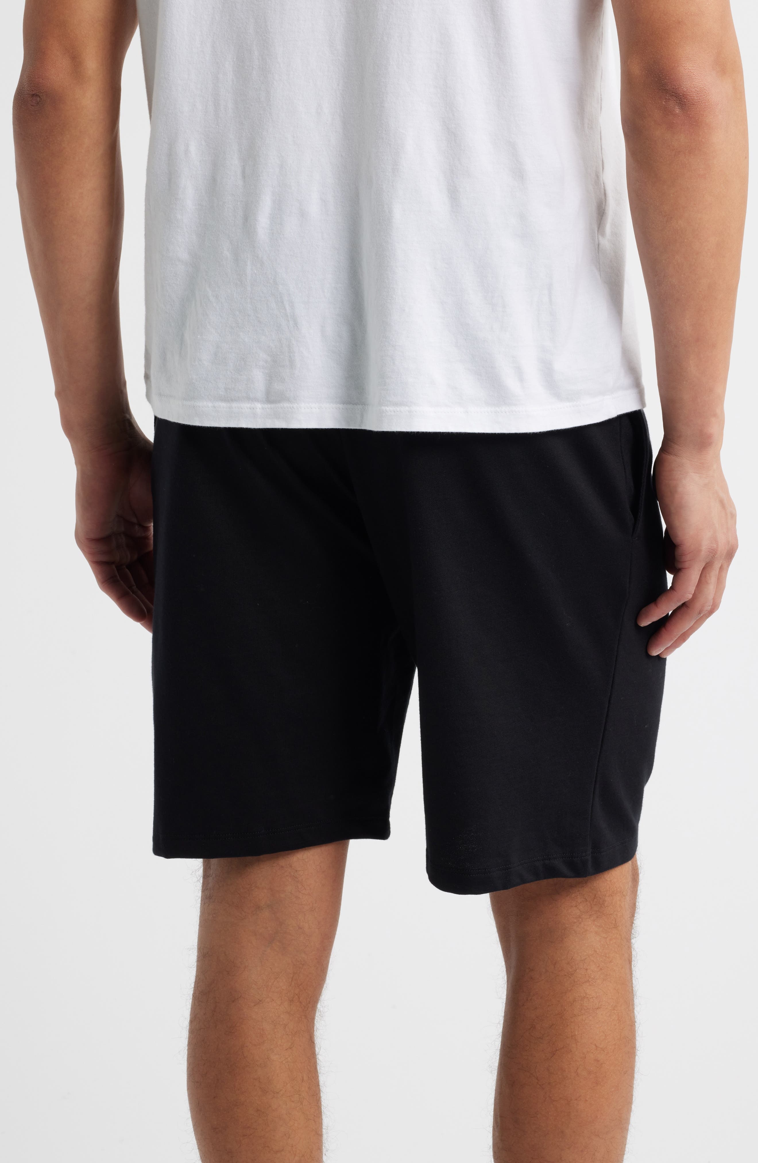 BOSS Authentic Lounge Shorts in Black at Nordstrom - 2