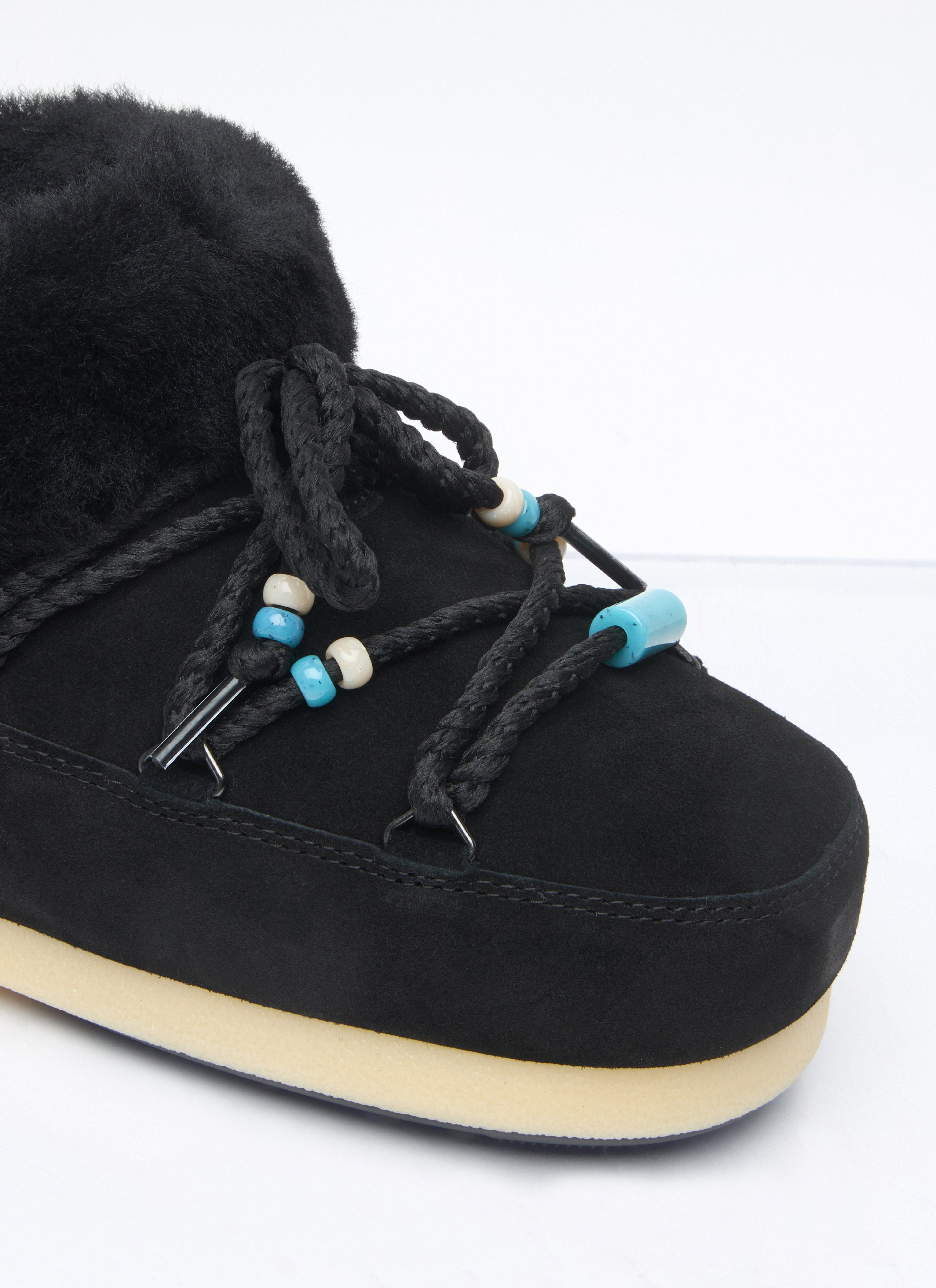 Moon Boot Women Beads Suede Mules - 2