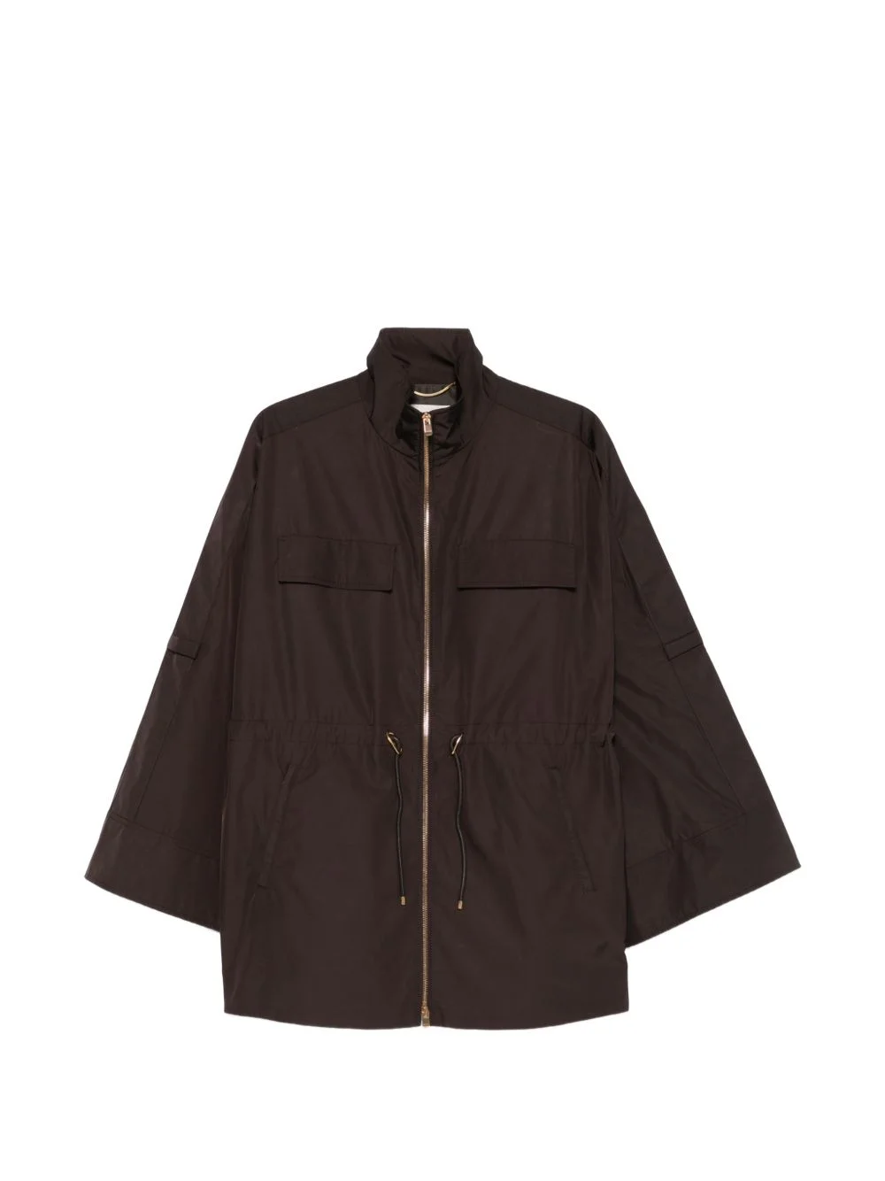 pocket drawstring jacket - 1