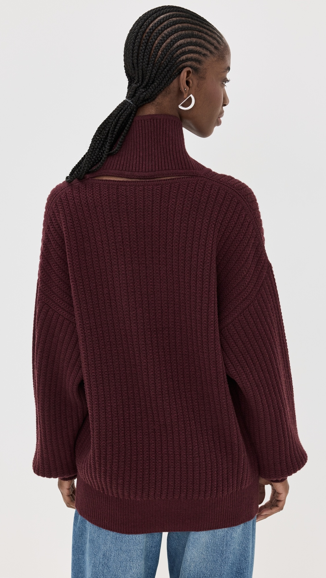 Shawl Neck Sweater - 2