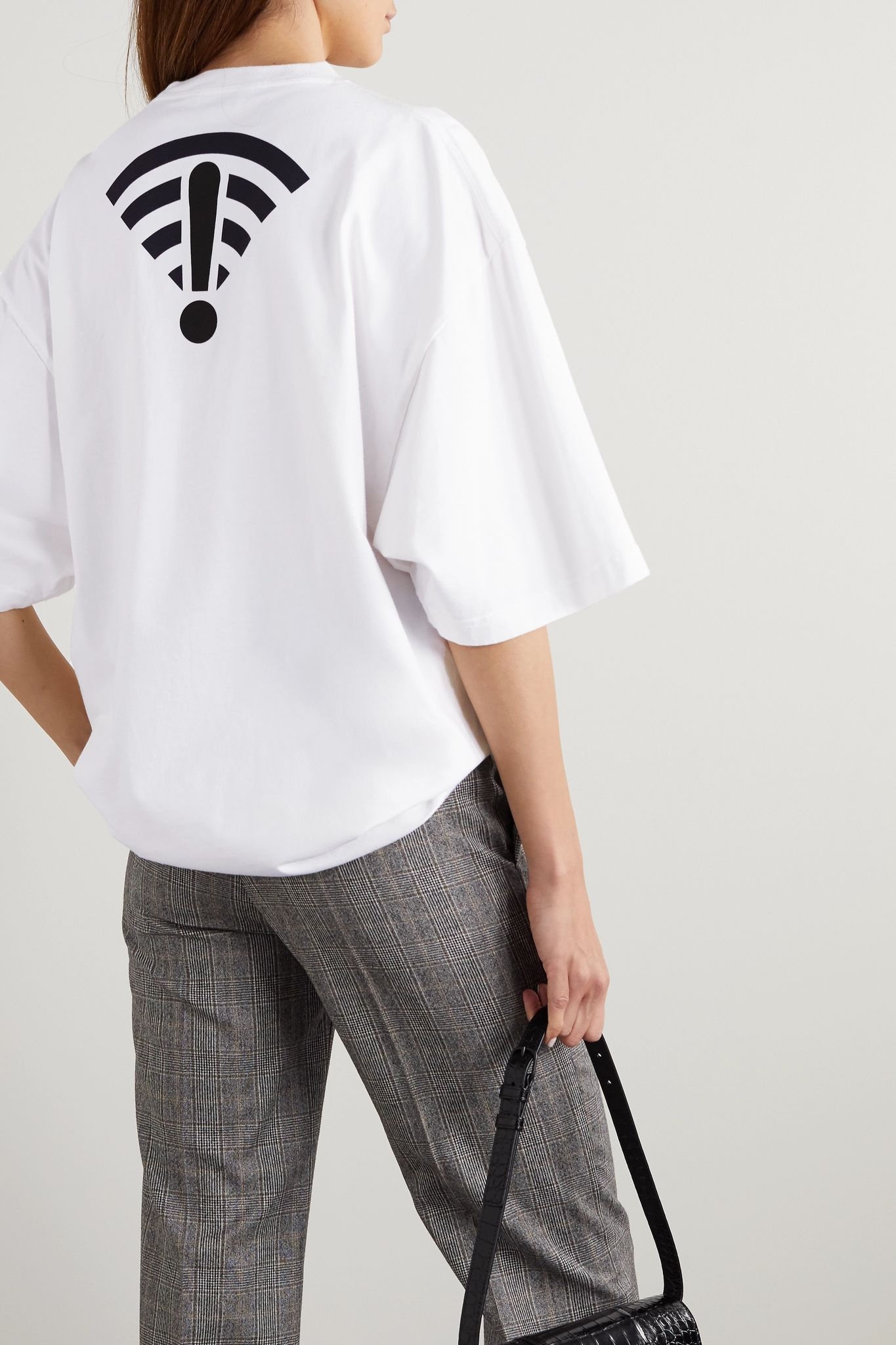 Oversized printed cotton-jersey T-shirt - 3