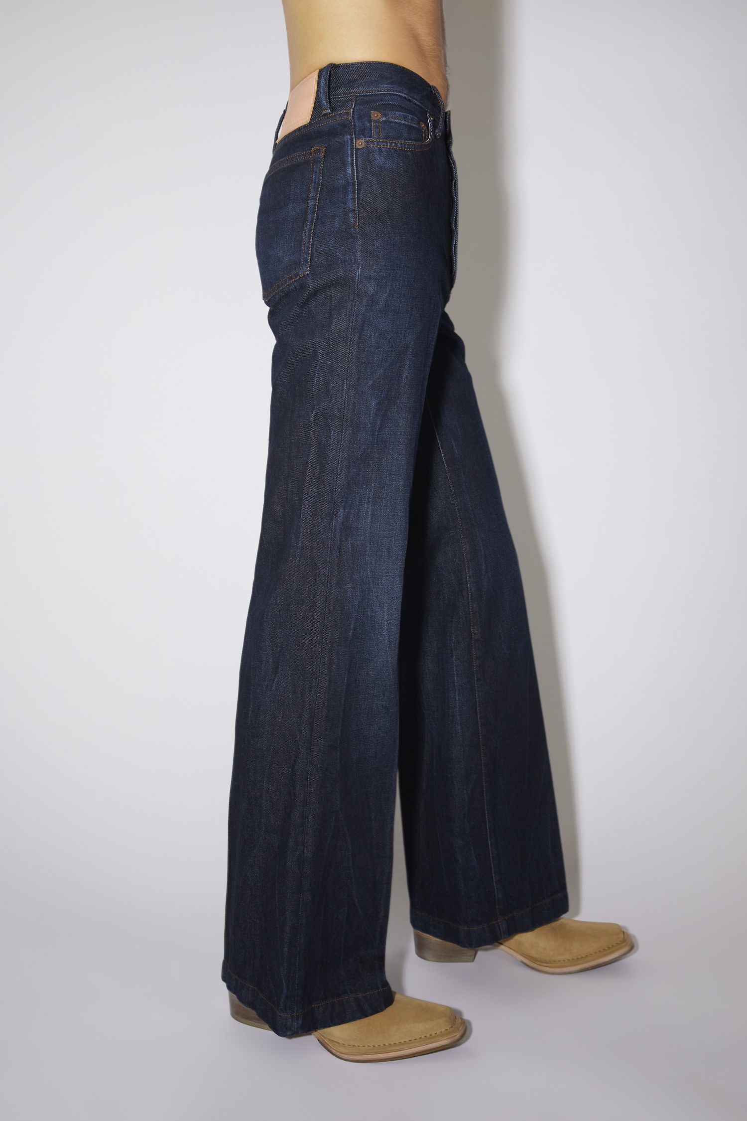 Bootcut fit jeans - Dark Blue - 4