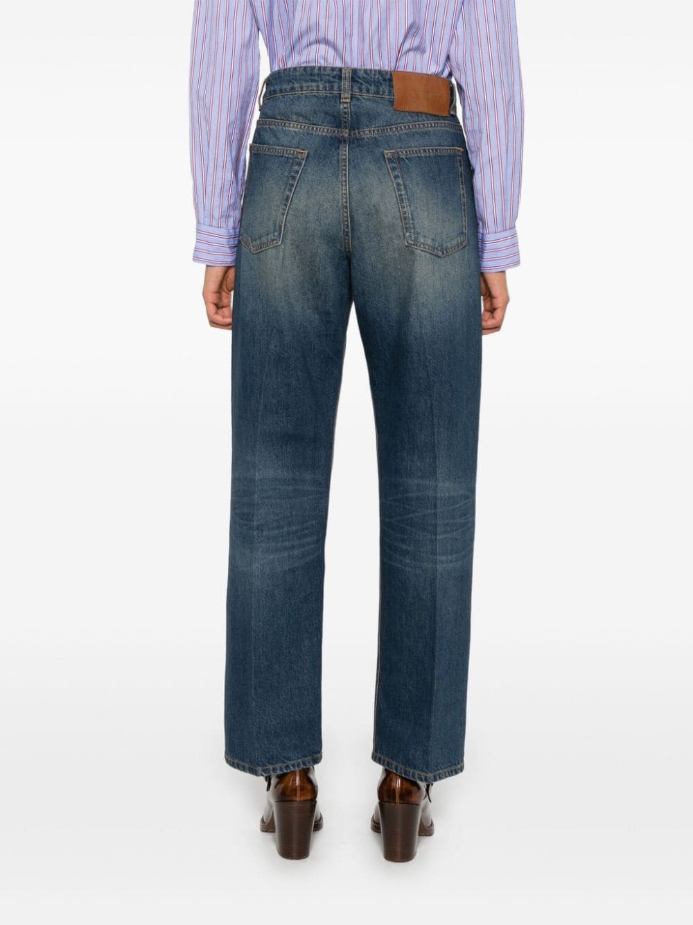 cropped jeans - 4