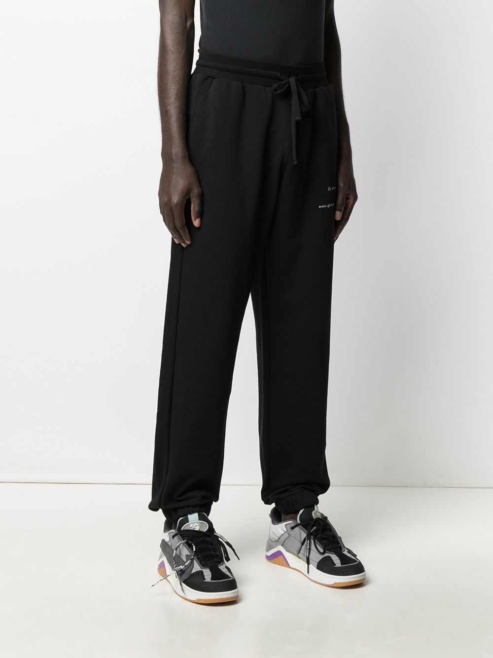 logo-print track pants - 3