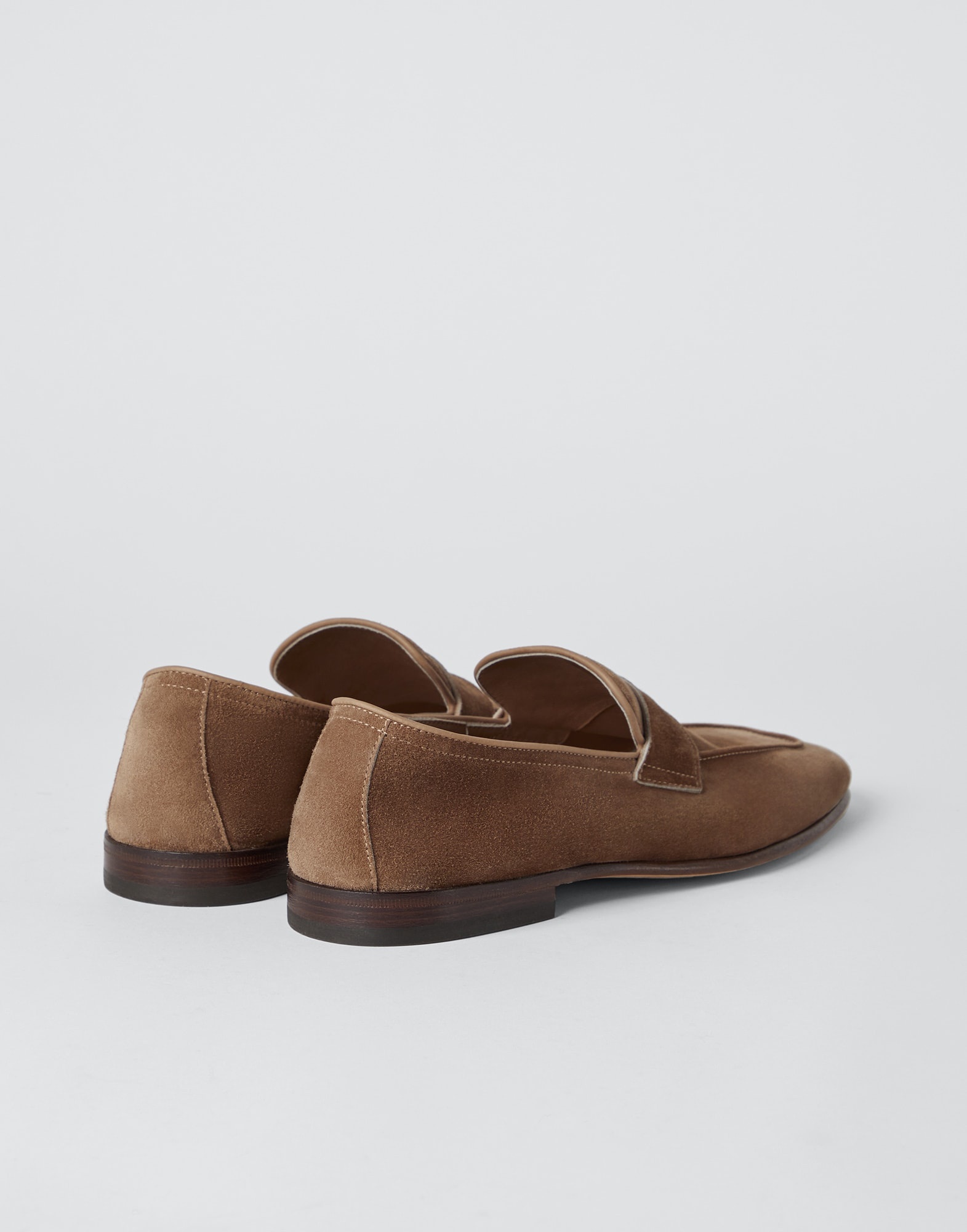 Suede unlined penny loafers - 2