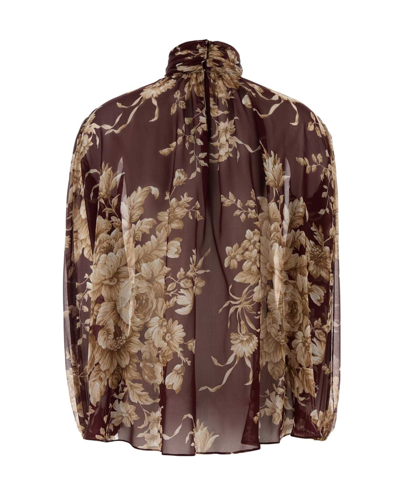 Printed Silk Blouse - 2