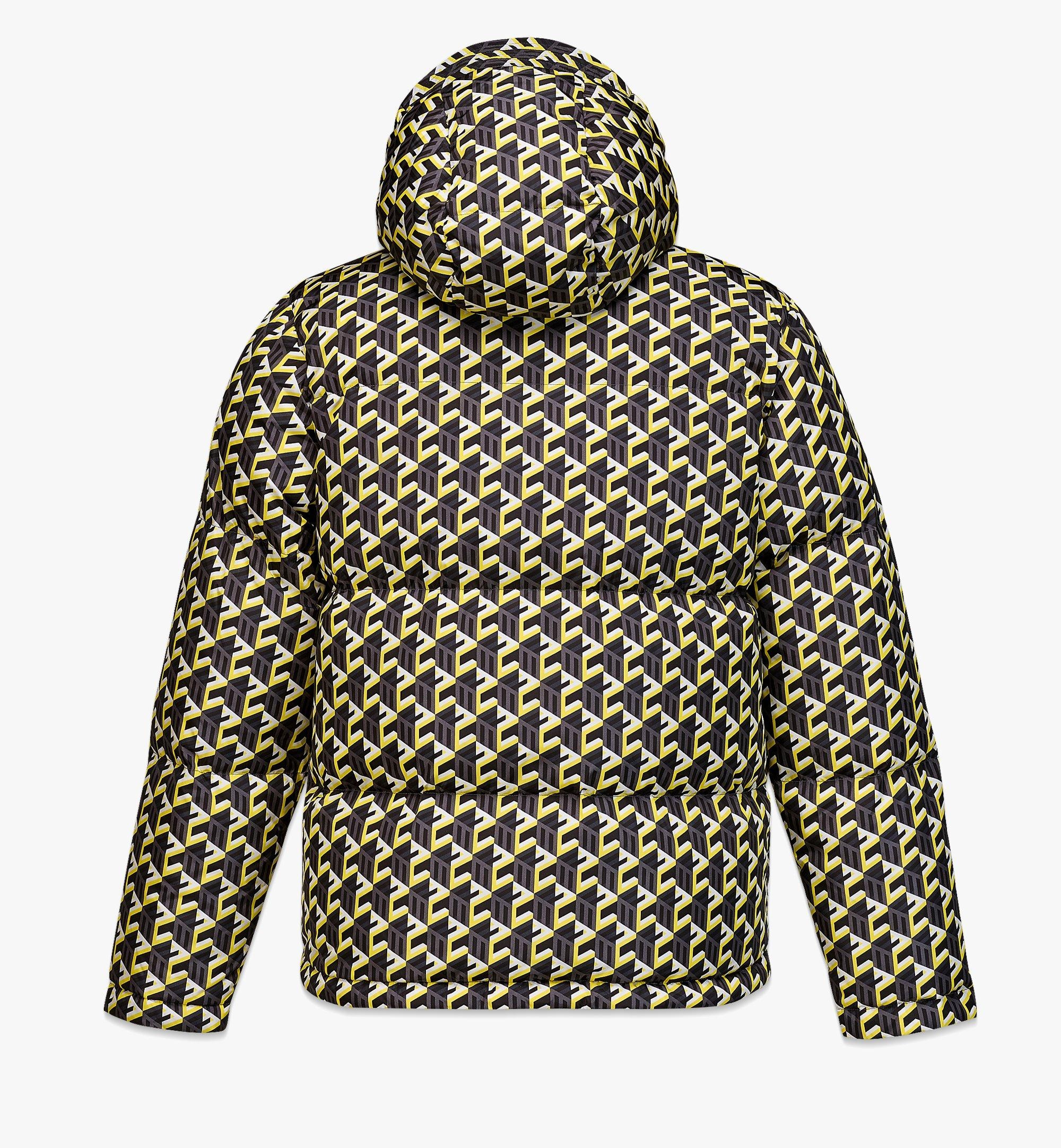 Men’s Cubic Monogram Print Parka in ECONYLl® - 3