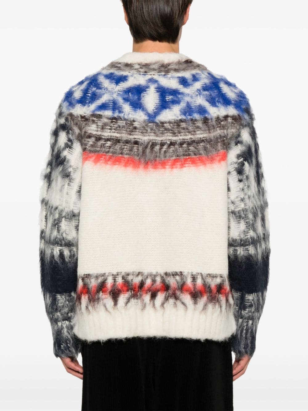 brushed-effect sweater - 4