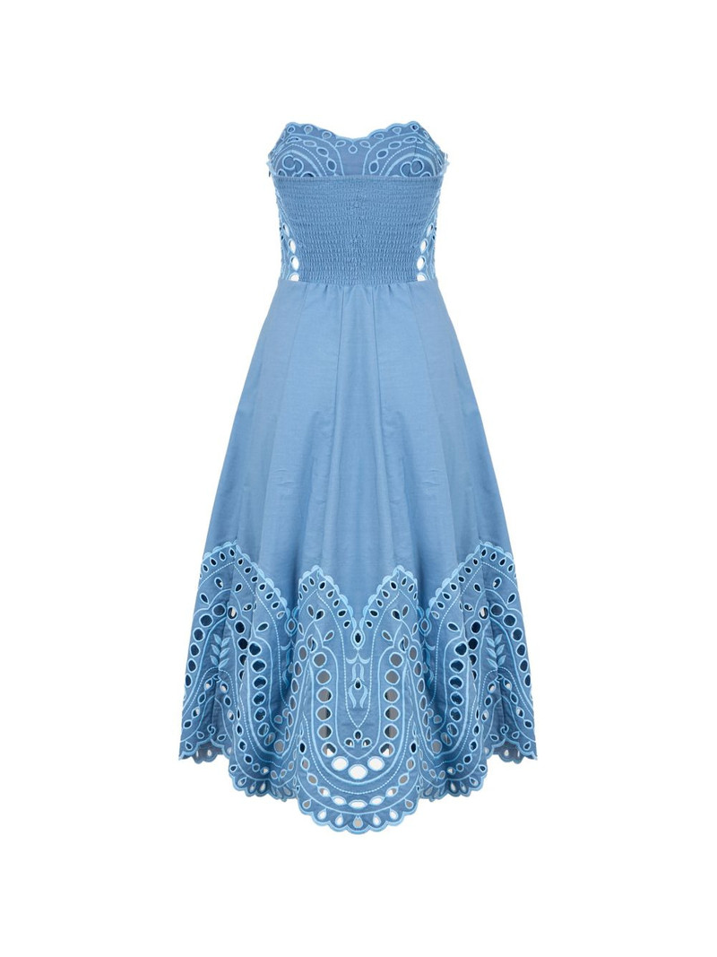 Charo Ruiz Marlin eyelet midi dress outlook