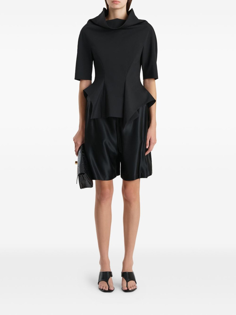 KHAITE virgin-wool shorts outlook