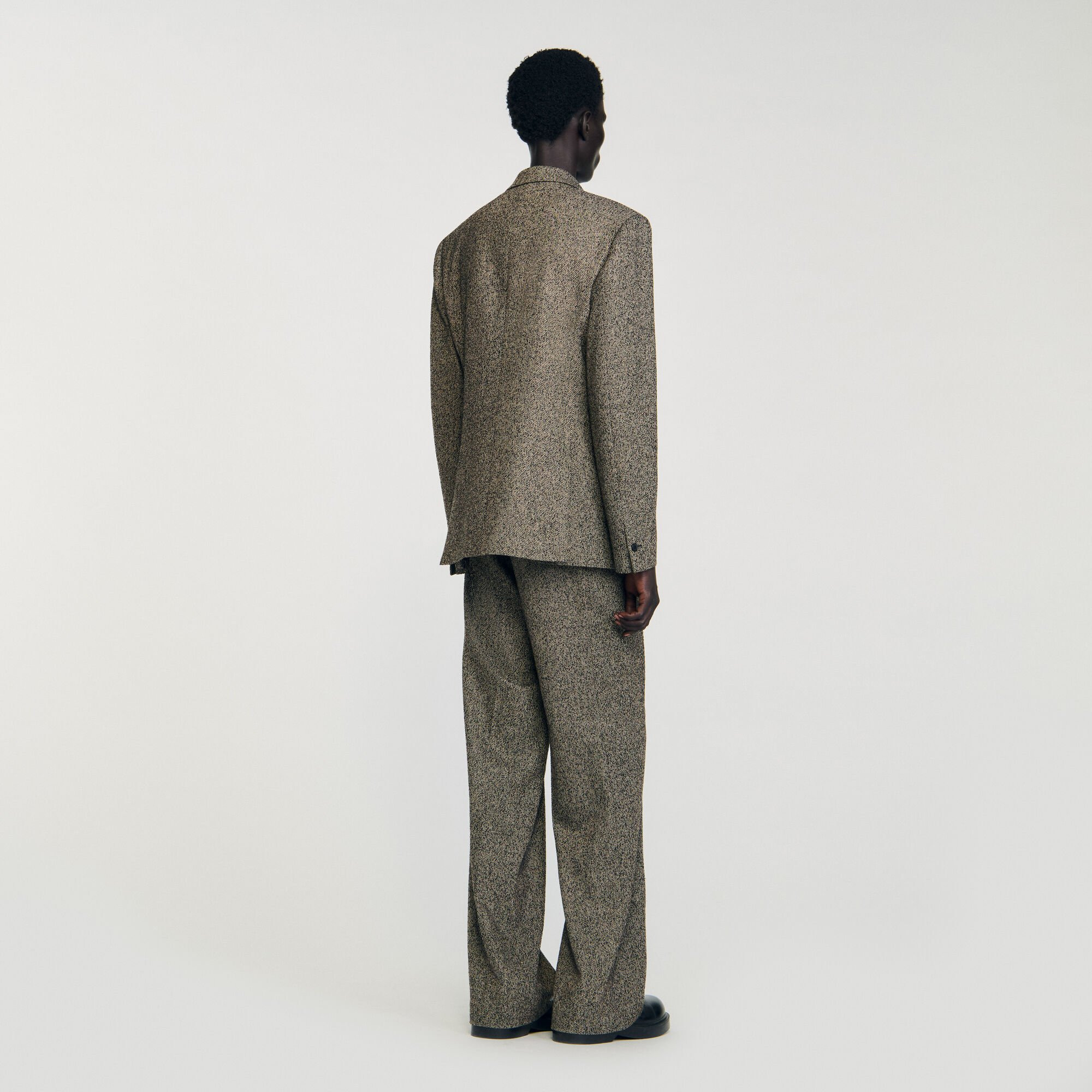 DOUBLE-BREASTED SUIT JACKET - 5