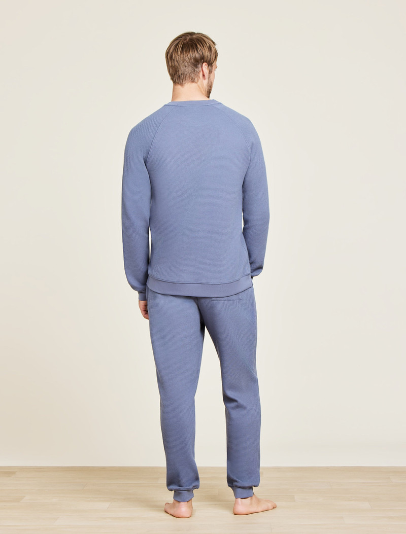 Malibu Collection® Waffle Knit Raglan Pullover 3