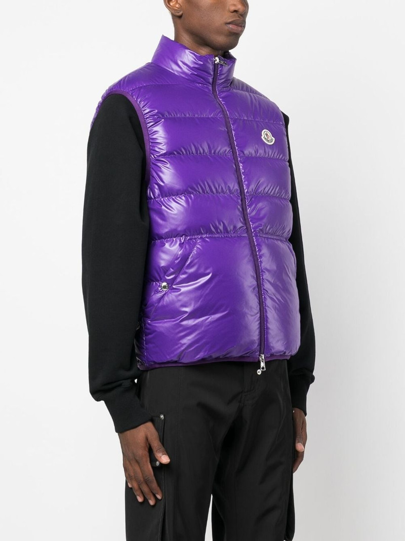 Aube zipped padded gilet 3