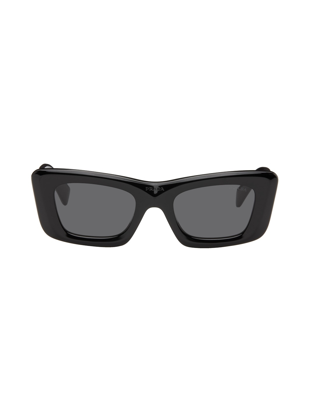 Black Cat-Eye Sunglasses - 1