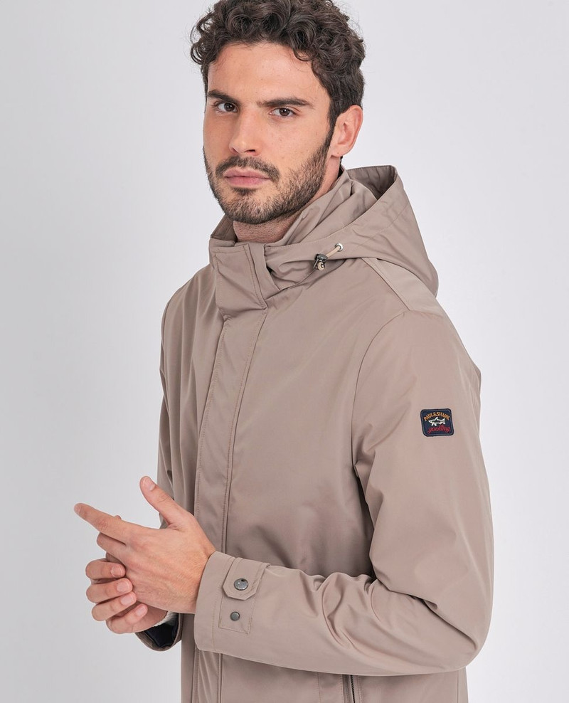 Carcoat with detachable hood 5