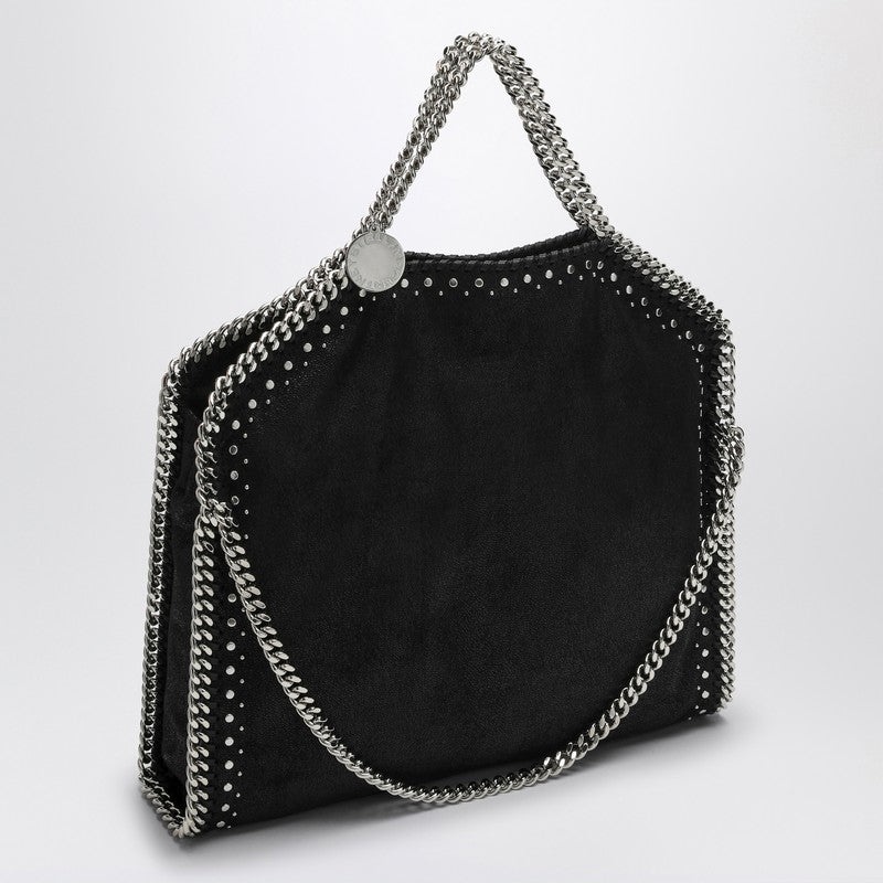 Stella Mccartney Black Falabella Fold Over Bag With Studs Women - 2