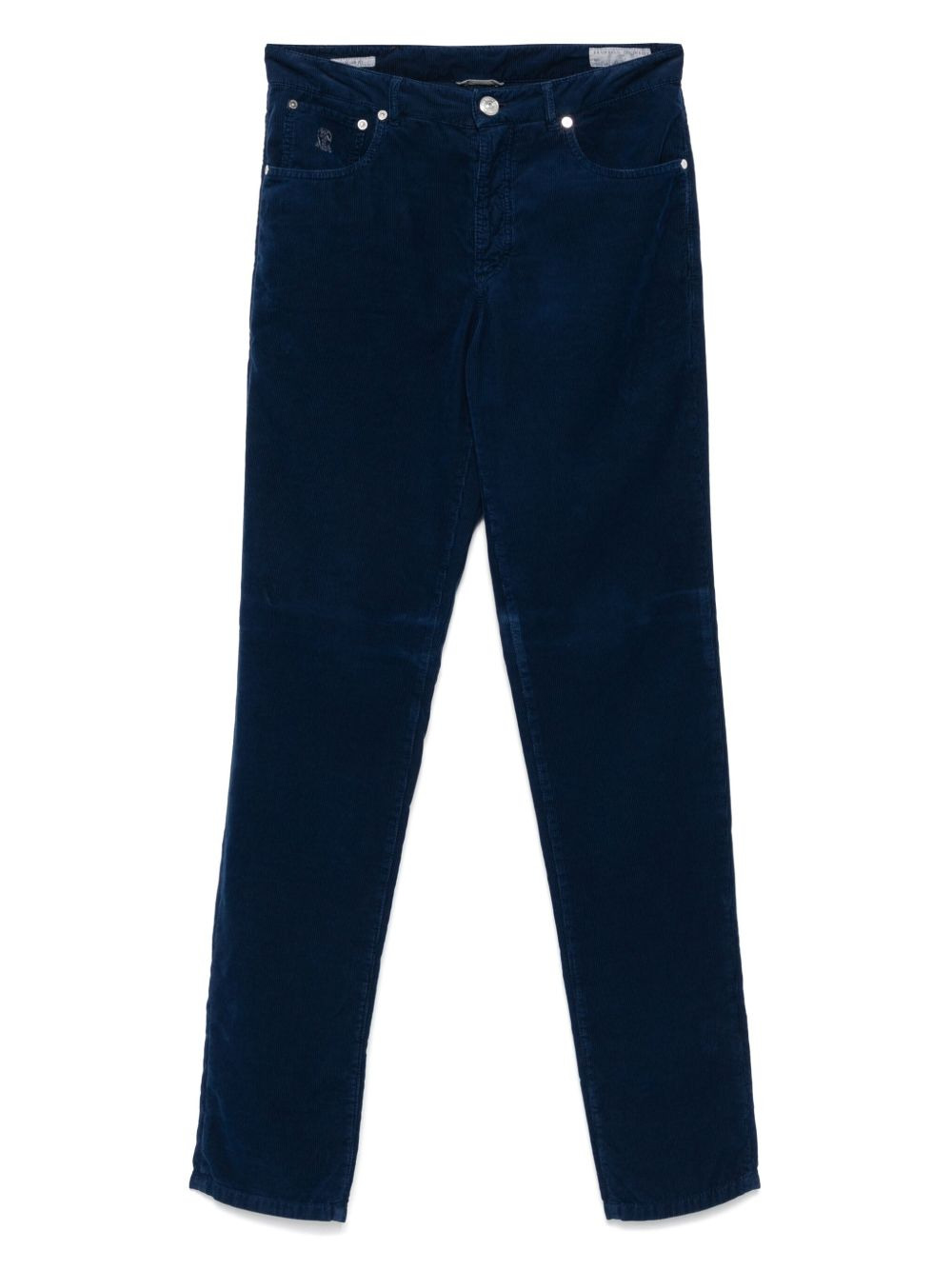 corduroy cotton trousers - 1