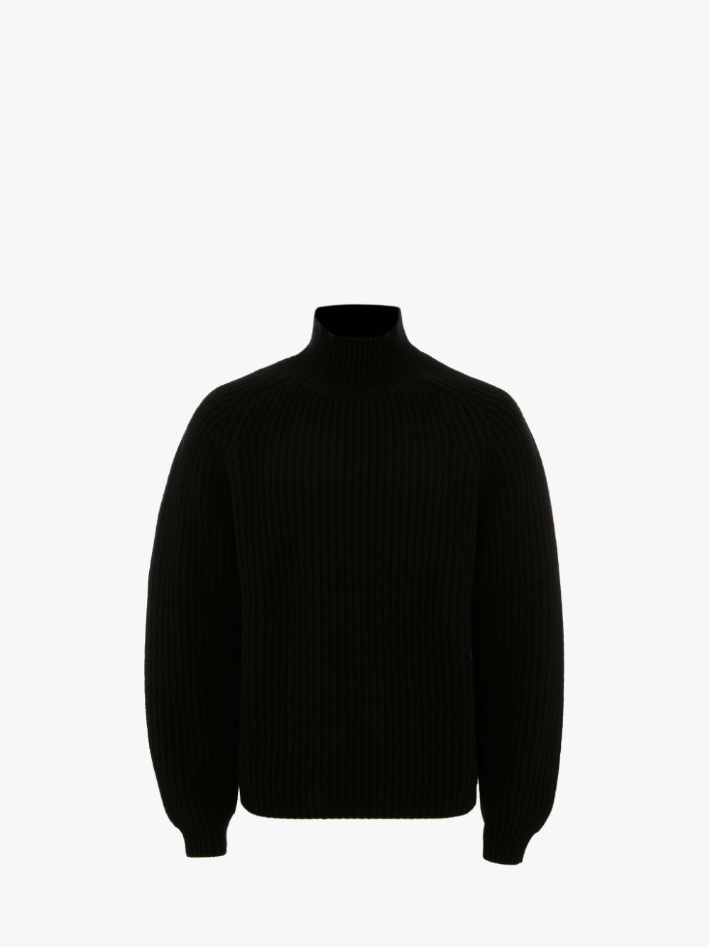 RAGLAN SLEEVE TURTLENECK JUMPER - 1
