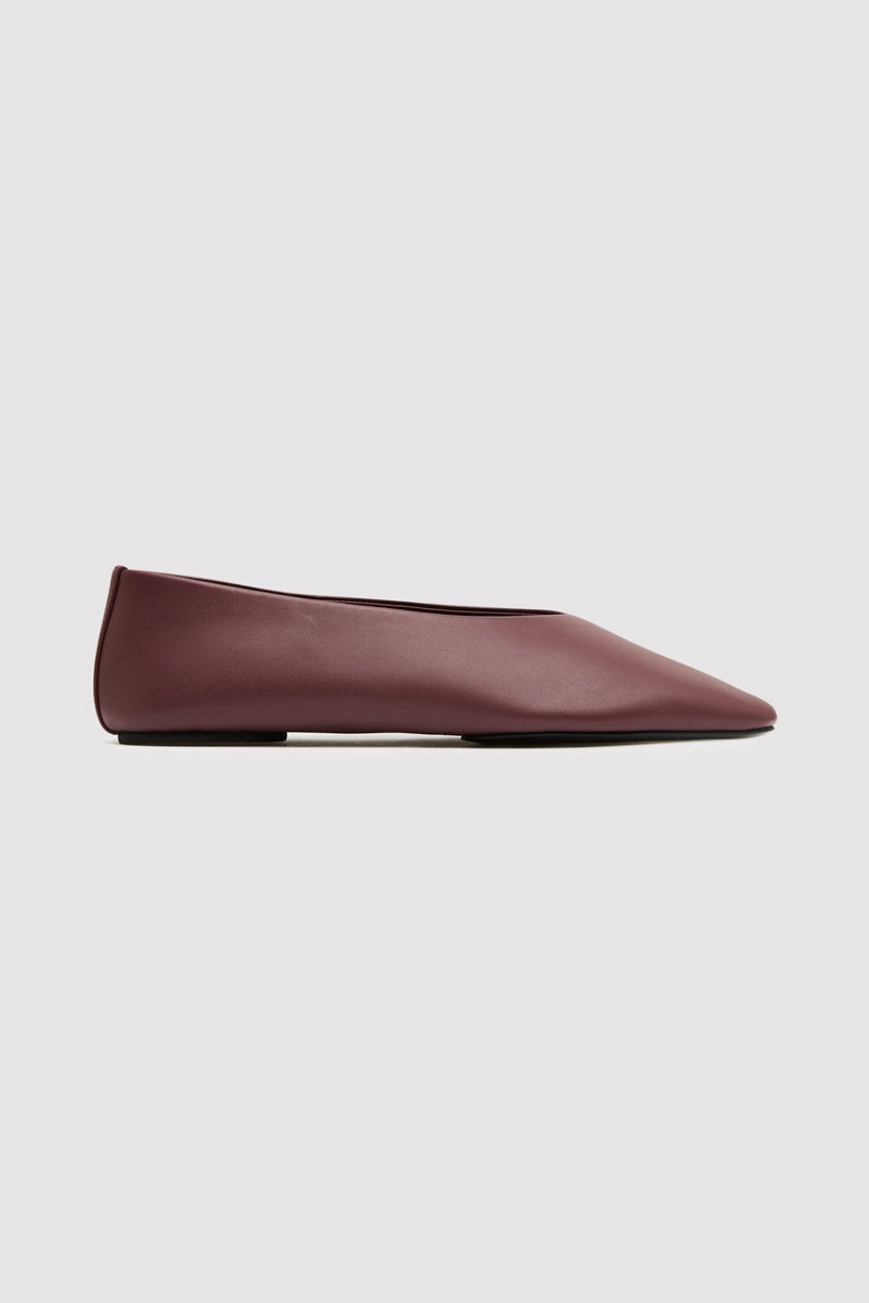 Soft Glove Ballet Flat - Plum 1
