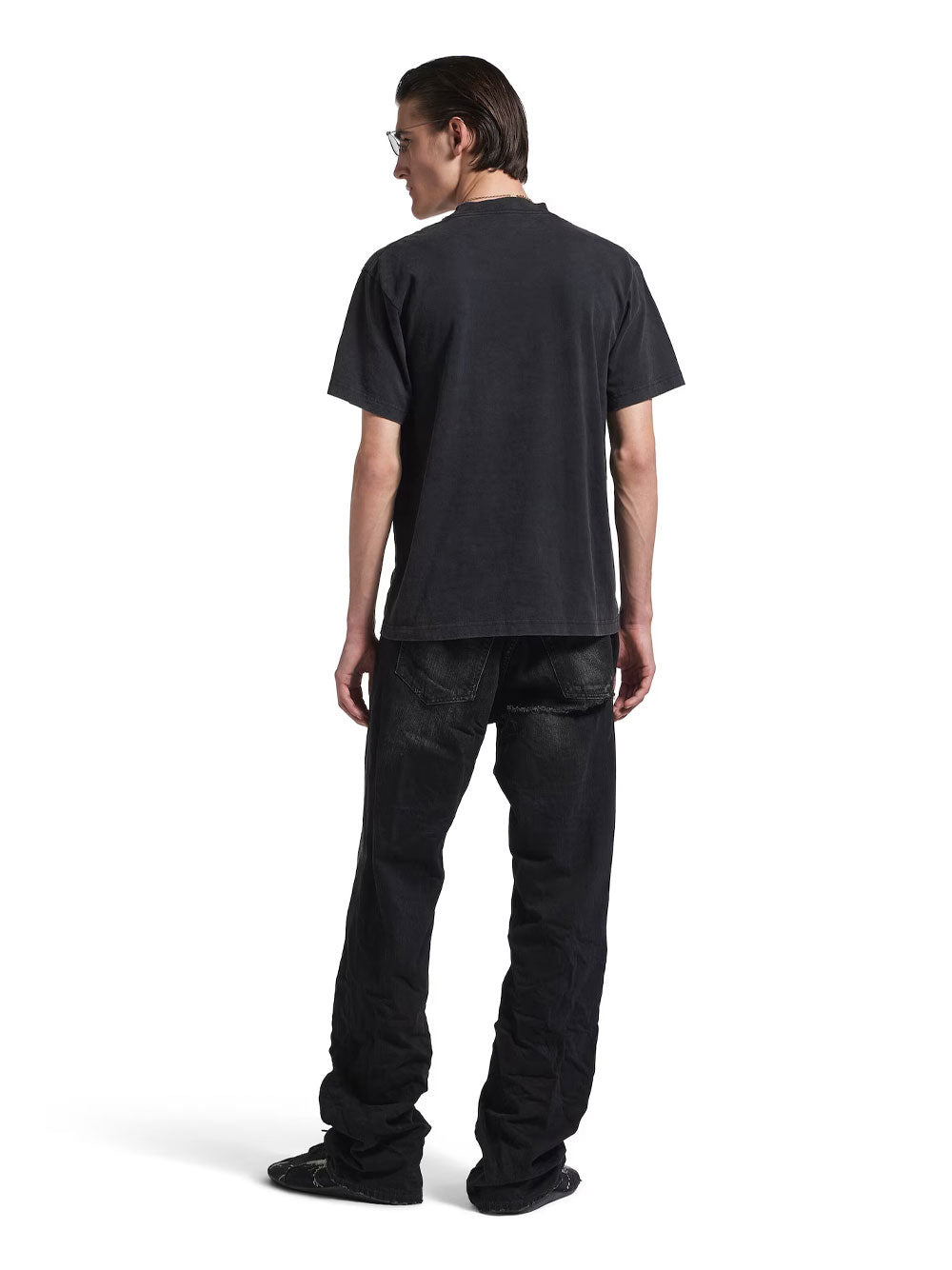Standard Regular Fit T-Shirt In Faded Jersey - 3