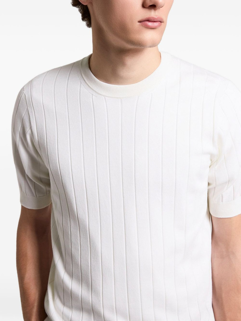 ribbed short-sleeve T-shirt 3