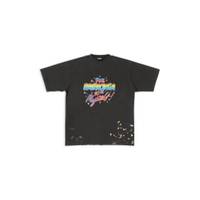 BALENCIAGA 90/10 t-shirt large fit | REVERSIBLE