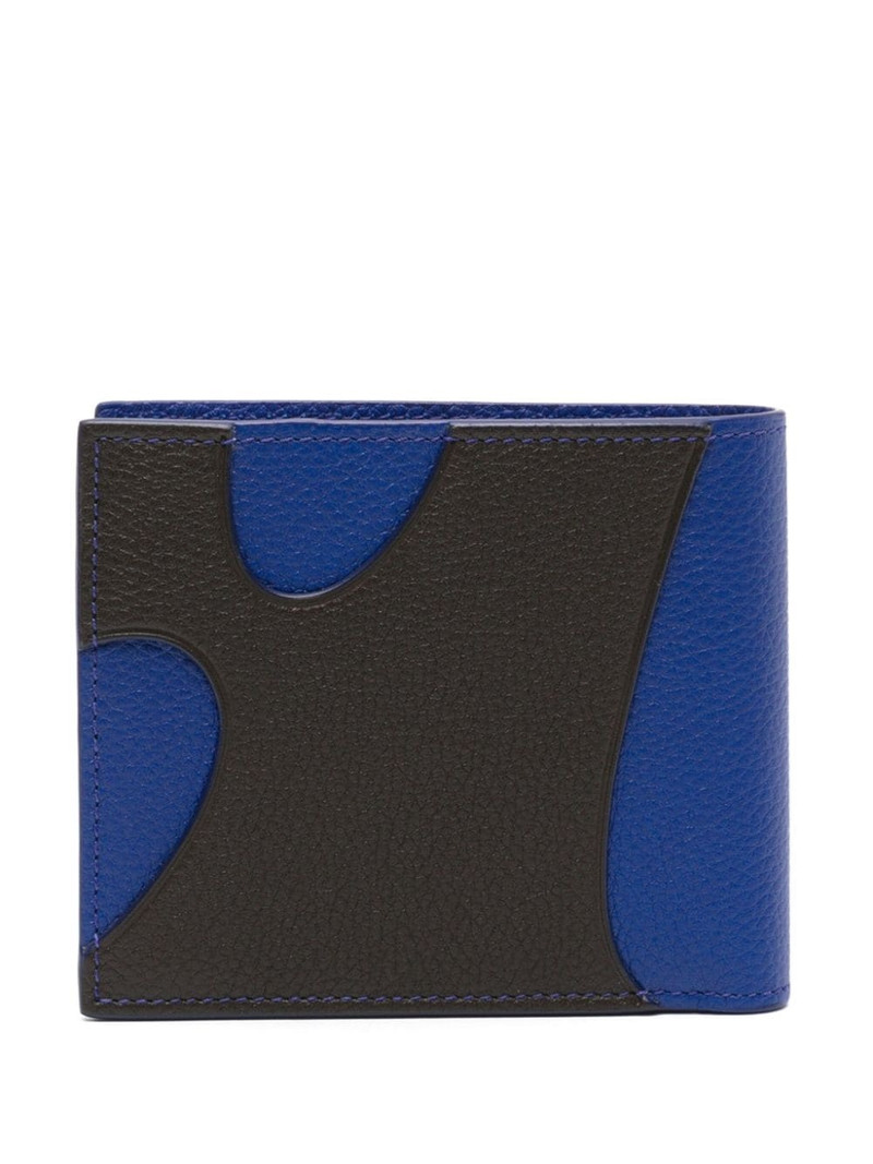 FERRAGAMO panelled bi-fold leather wallet outlook