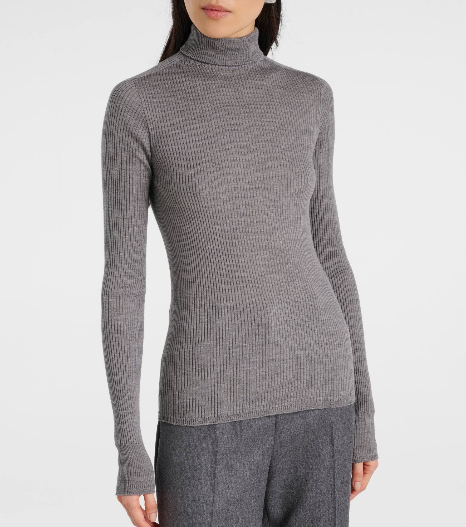 Flavia virgin wool turtleneck sweater - 6