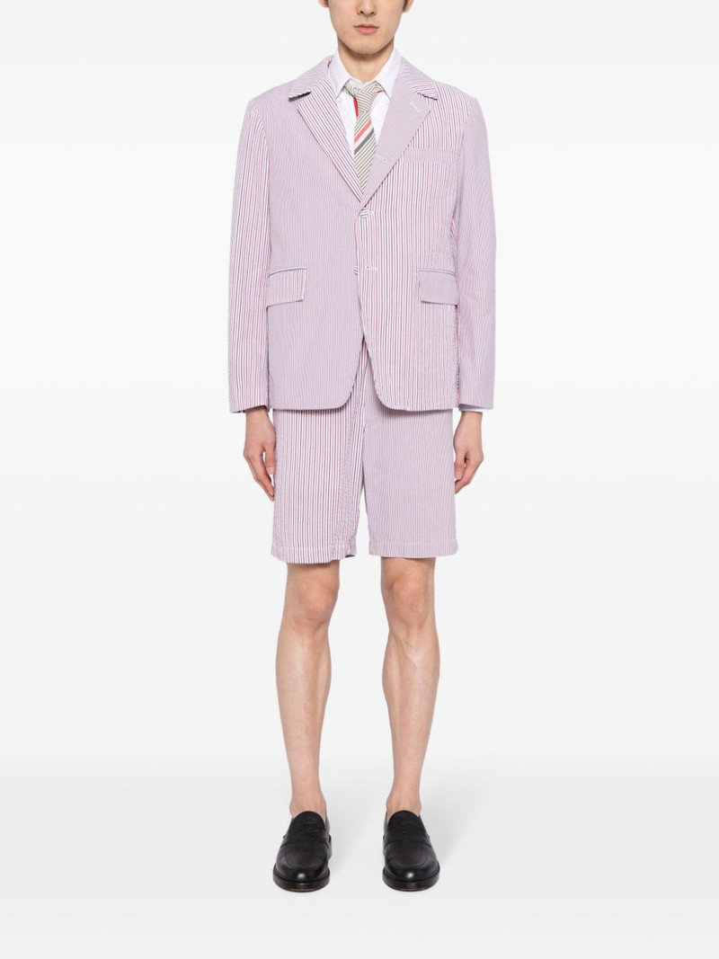 Thom Browne striped single-breasted blazer outlook