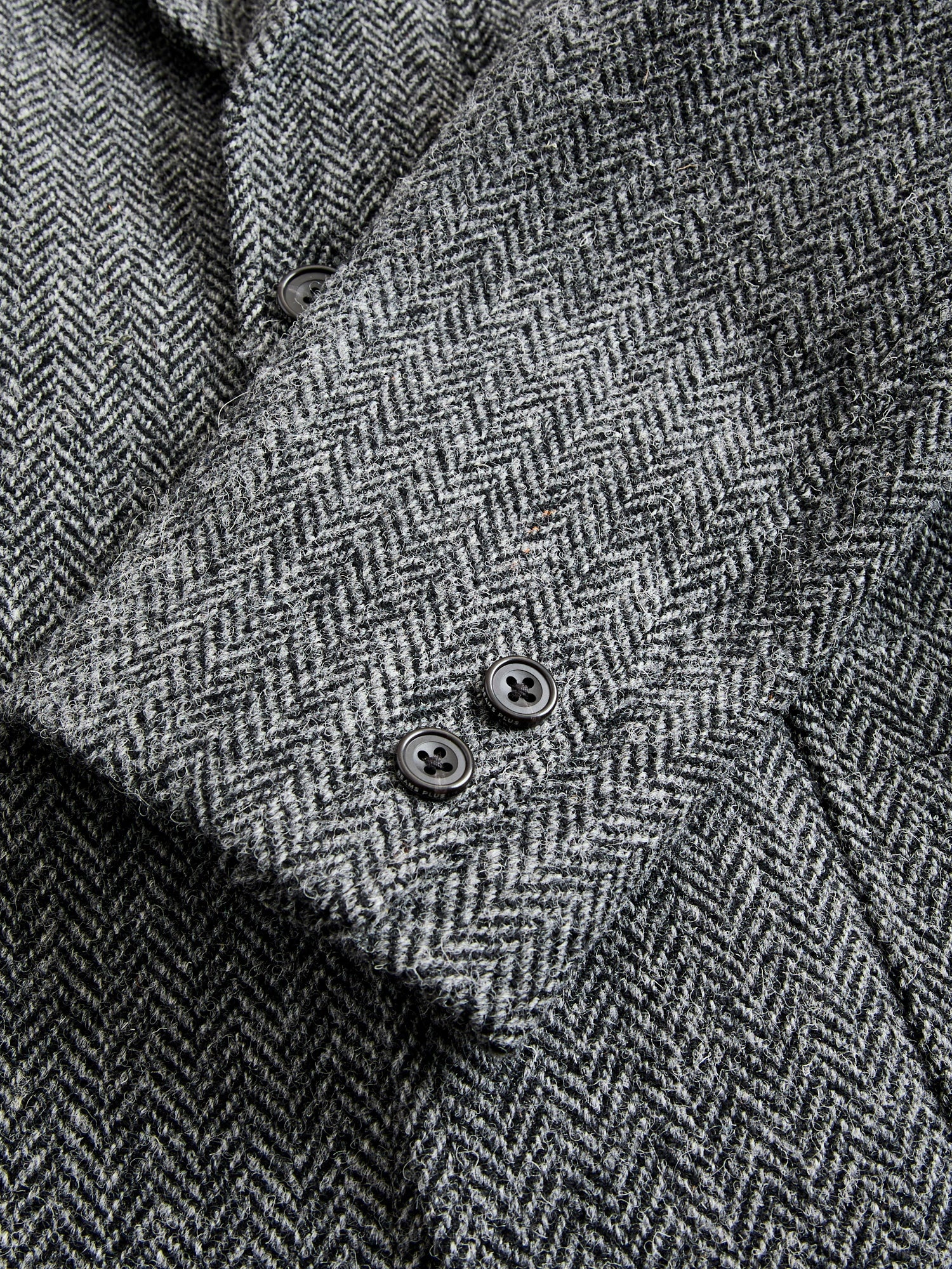 3B Comfort Harris Tweed Jacket in Grey Herringbone - 6