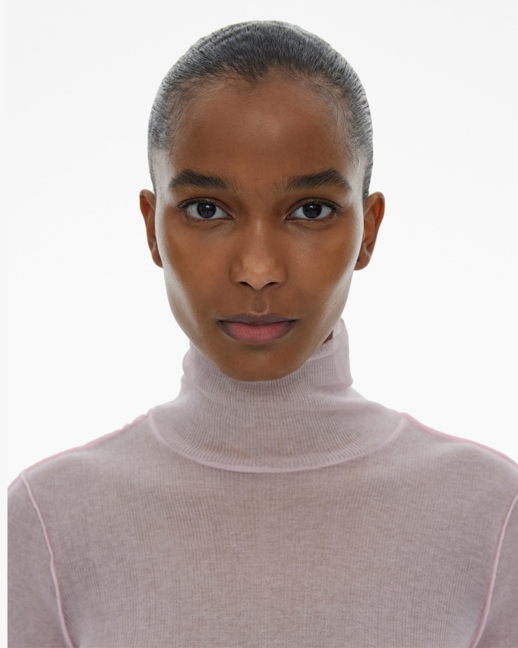 SHEER TURTLENECK TEE - 7