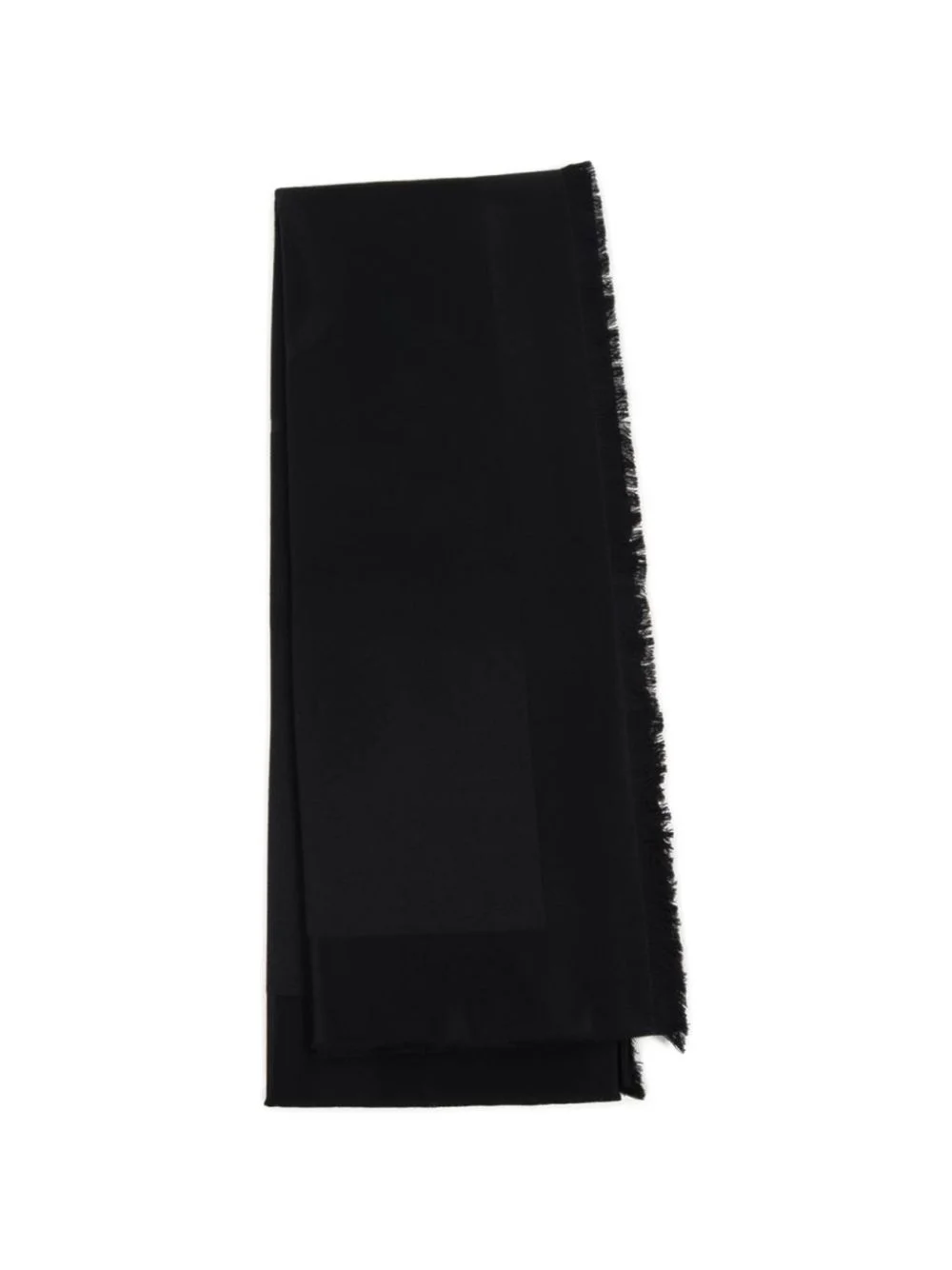 fringed-trim scarf - 1