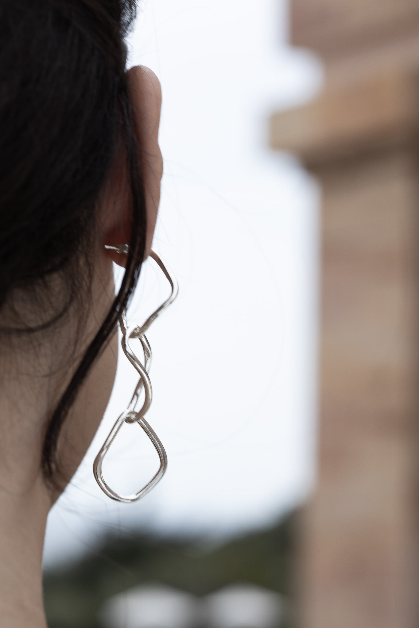 Hermes Earrings in Silver - 3