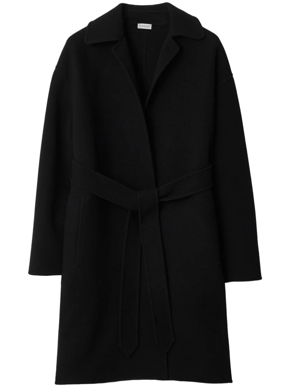 cashmere wrap coat - 1