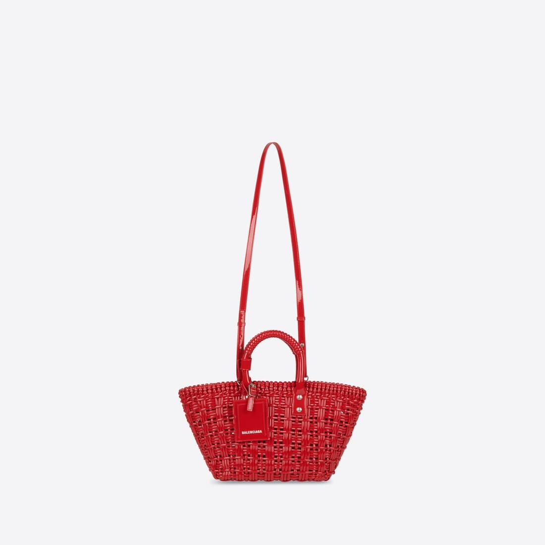 Women's Bistro Xs Basket With Strap in Red - 4